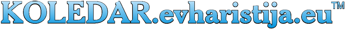 KOLEDAR za teko�i mesec